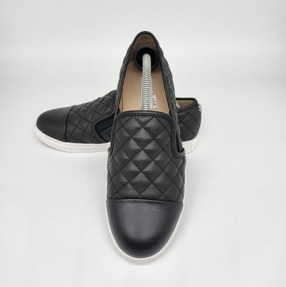 Steve Madden Shoes - Steve Madden Women's Zaander Black Leather Sneakers